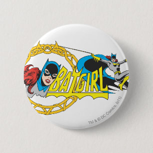 Batgirl display ronde button 5,7 cm