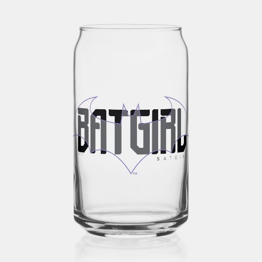 Batgirl Hi-Tech Naam Graphic Blikvorm Glas (Voorkant)