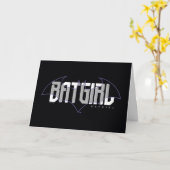 Batgirl Hi-Tech Naam Graphic Kaart (Gele Bloem)
