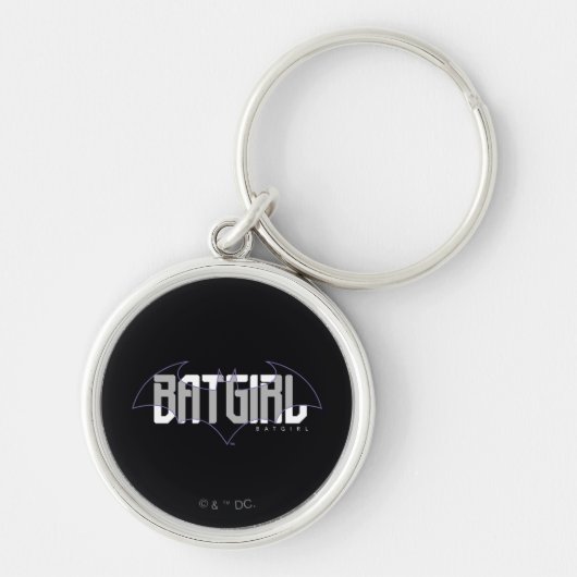 Batgirl Hi-Tech Naam Graphic Sleutelhanger (Voorkant)