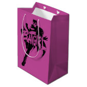 Batgirl Ink Brush Naam Medium Cadeauzakje (Achterkant Gekanteld)