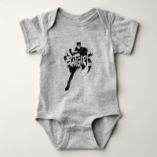 Batgirl Ink Brush Naam Romper (Voorkant)