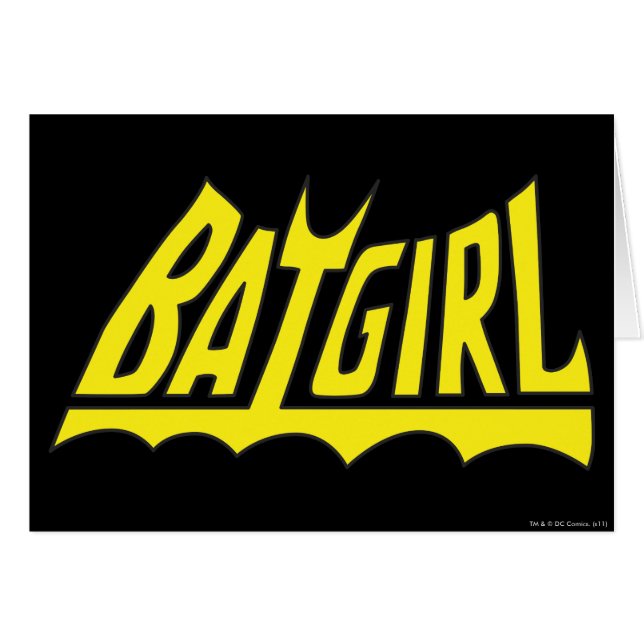 Batgirl Logo (Voorkant Horizontaal)