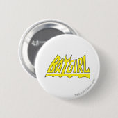 Batgirl Logo Ronde Button 5,7 Cm (Voorkant /achterkant)