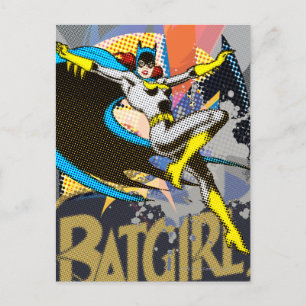 Batgirl Mid-Air Briefkaart