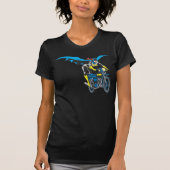 Batgirl op Batcycle T-shirt (Voorkant)