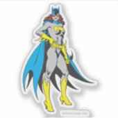 Batgirl Poses Sticker (Voorkant)