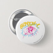 Batgirl Power Ronde Button 5,7 Cm (Voorkant /achterkant)