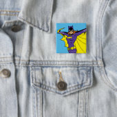 Batgirl Vierkante Button 5,1 Cm (In situ)