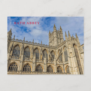 Bath Abbey uitzicht briefkaart