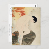 Bath Aroma Ito Shinsui Japanese Fine Art Briefkaart (Voorkant / Achterkant)