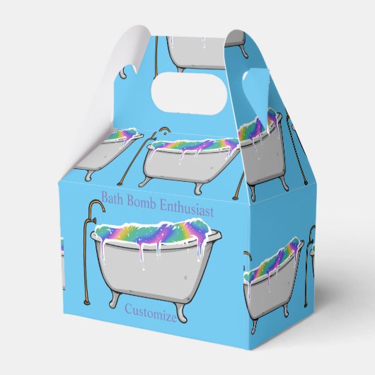 Bath Bomb Babe Thunder_Cove Bedankdoosjes (Voorkant Zijde)