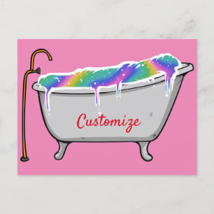 Bath Bomb Babe Thunder_Cove  Briefkaart