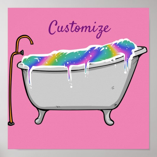 Bath Bomb Babe Thunder_Cove Poster (Voorkant)