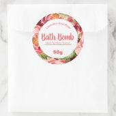  Bath Bomb Label (Tas)