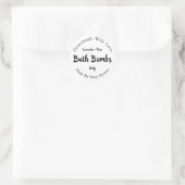  Bath Bomb Label (Tas)
