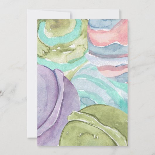 Bath Bomb Verjaardagsfeestuitnodiging Kaart (Achterkant)