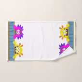 Bath Buddy Funny Monstres Enfants (Serviette à main)