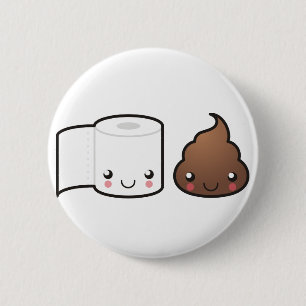 Bath Couple Buttom Ronde Button 5,7 Cm
