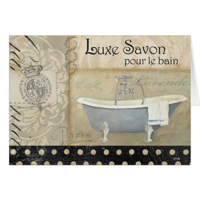 Bath français vintage (Devant horizontal)