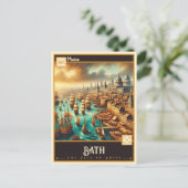 Bath, Maine |  Briefkaart (Staand voorkant)