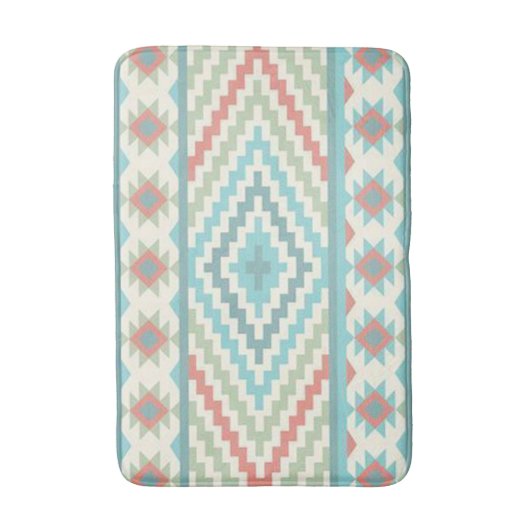Bath Mat/Aztec Tribal Pattern Badmat (Voorkant Verticaal)