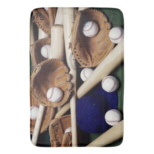 Bath Mat/Baseball Badmat (Voorkant Verticaal)