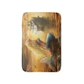 Bath Mat Beauful princess- fantasy mermaid (Voorkant Verticaal)
