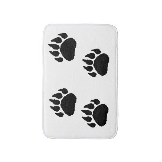 Bath Mat - Beer Paw Print (Voorkant Verticaal)
