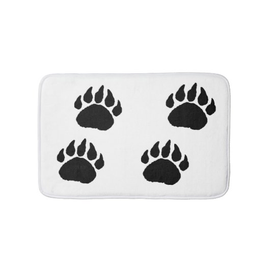 Bath Mat - Beer Paw Print (Voorkant)
