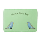 Bath Mat - Blue Birds (Voorkant)