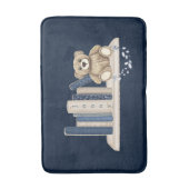 Bath Mat Boy's Books and Teddy Bear Opt 2 (Voorkant Verticaal)
