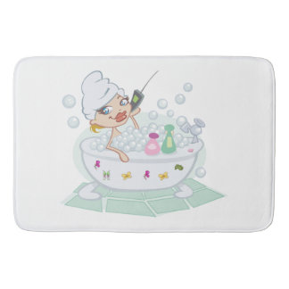 Bath Mat/Bubble Bath Time Badmat
