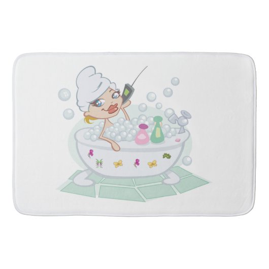 Bath Mat/Bubble Bath Time Badmat (Voorkant)