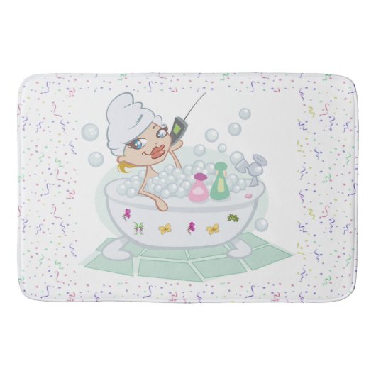 Bath Mat/Bubble Bath Time Badmat (Voorkant)