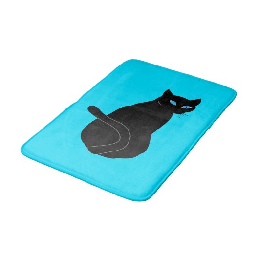 Bath Mat - cat (Gekanteld)