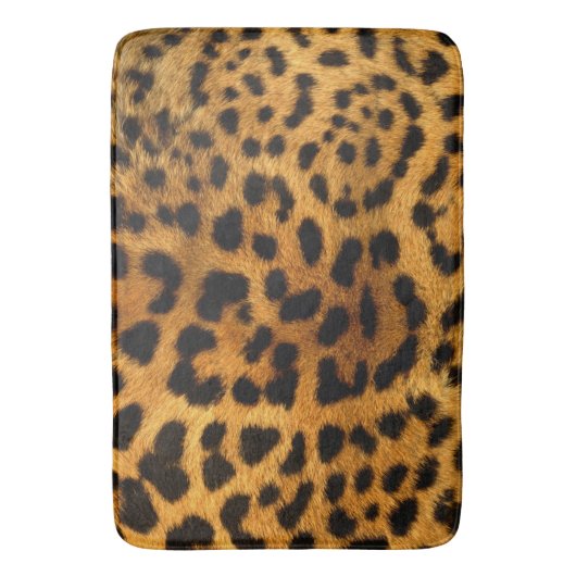 Bath Mat/Cheetah Print Badmat (Voorkant Verticaal)