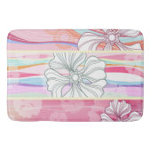 Bath Mat/Flowers Badmat (Voorkant)