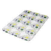 Bath Mat/Flowers Badmat (Gekanteld)