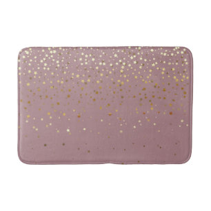 Bath Mat-Golden shower of Stars DSTY Roos Badmat