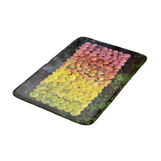 Bath mat herfst verlaat natuur bos