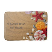 BATH MAT - Ik zou liever bij het strand zijn (Voorkant)