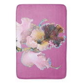 Bath Mat in roze met Catalina Orchid (Voorkant Verticaal)