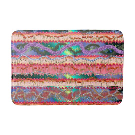 Bath Mat Medium Abstract Design (Voorkant)