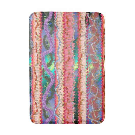 Bath Mat Medium Abstract Design (Voorkant Verticaal)