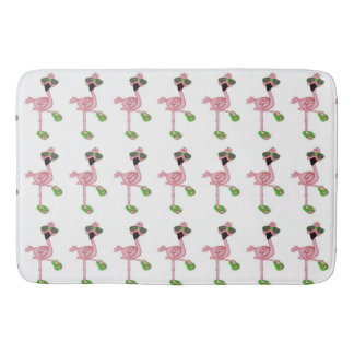 Bath Mat/Pink Flamingos Badmat