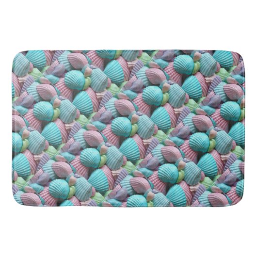 Bath Mat/Sea Shells Badmat (Voorkant)