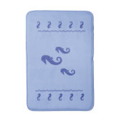 Bath Mat - Seapaarden (Voorkant Verticaal)