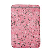 Bath Mat Terrazzo Floor (roze en zwart) (Voorkant Verticaal)