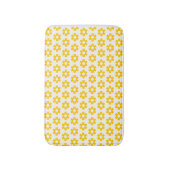 Bath Mat - Yellow Florets (Voorkant Verticaal)